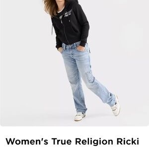 True Religion Women's Light Blue Jeans